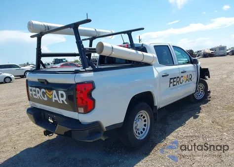 2023 Chevrolet Colorado 2Wd Short Box Wt z USA, uszkodzony, nr VIN 1GCGSBEC5P1154845